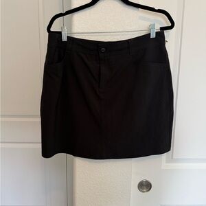 Eddie Bauer Black Skort